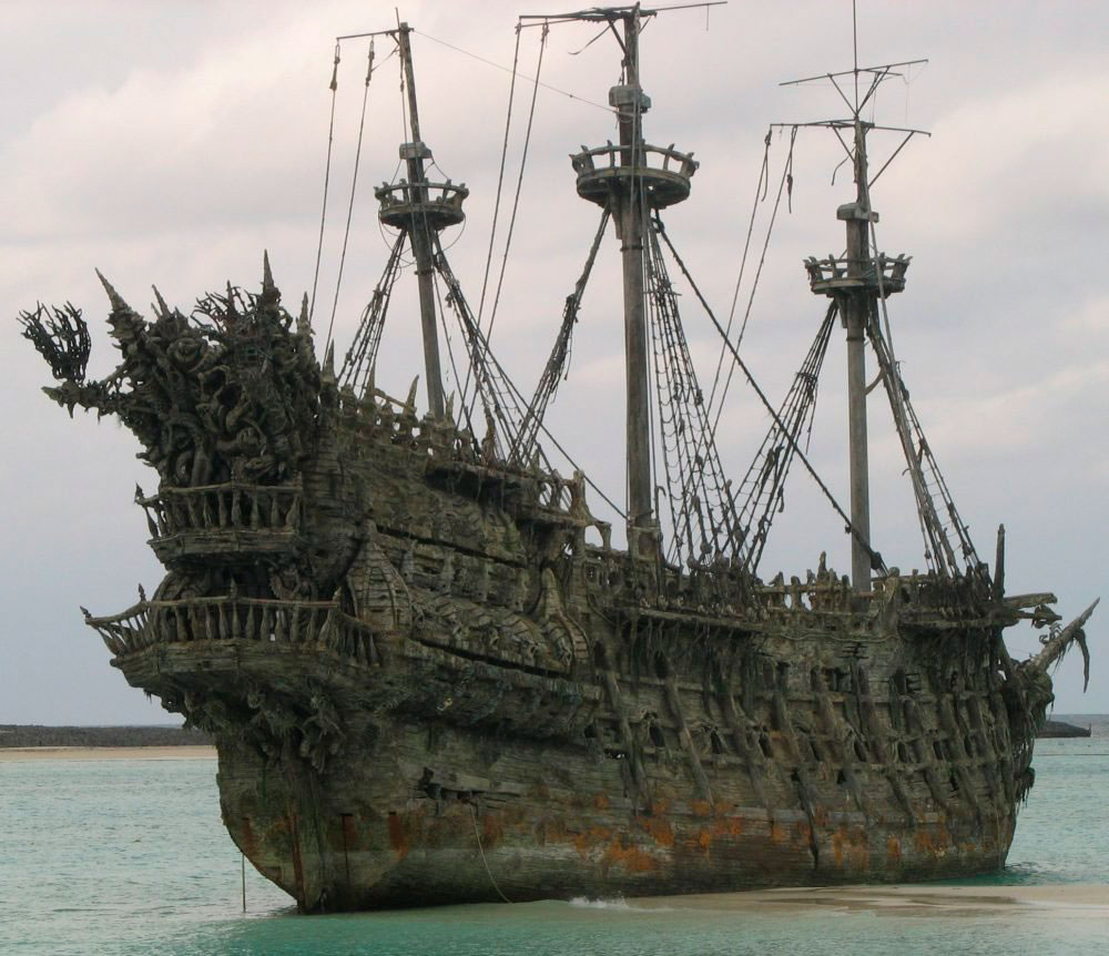 What kind of ships did pirates use?