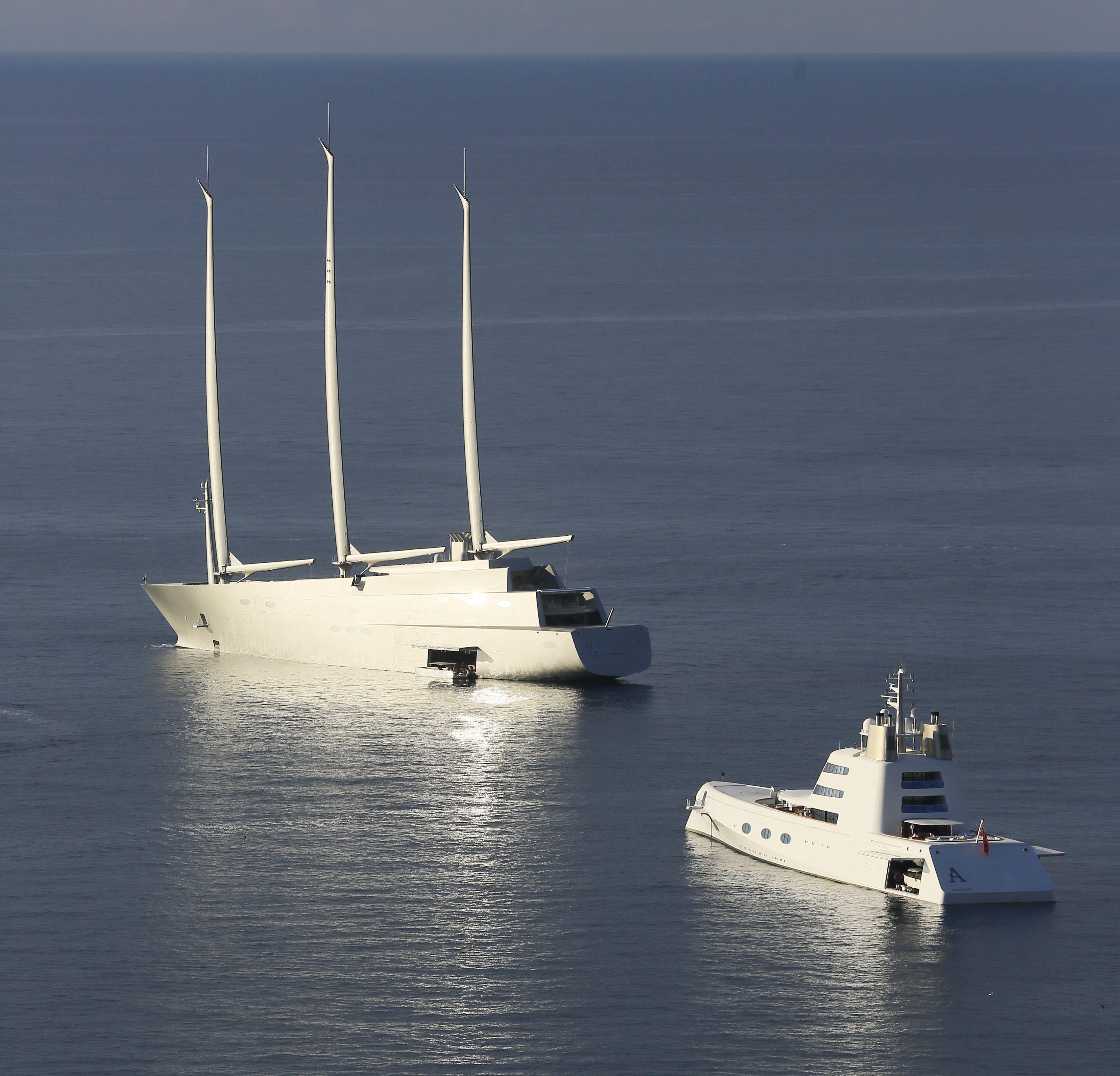 Who owns the world's largest sailing yacht?